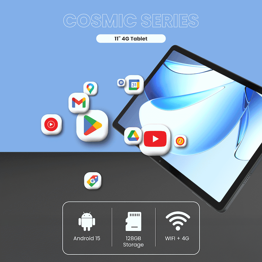 Volkano Cosmic Series 11" 4G Tablet