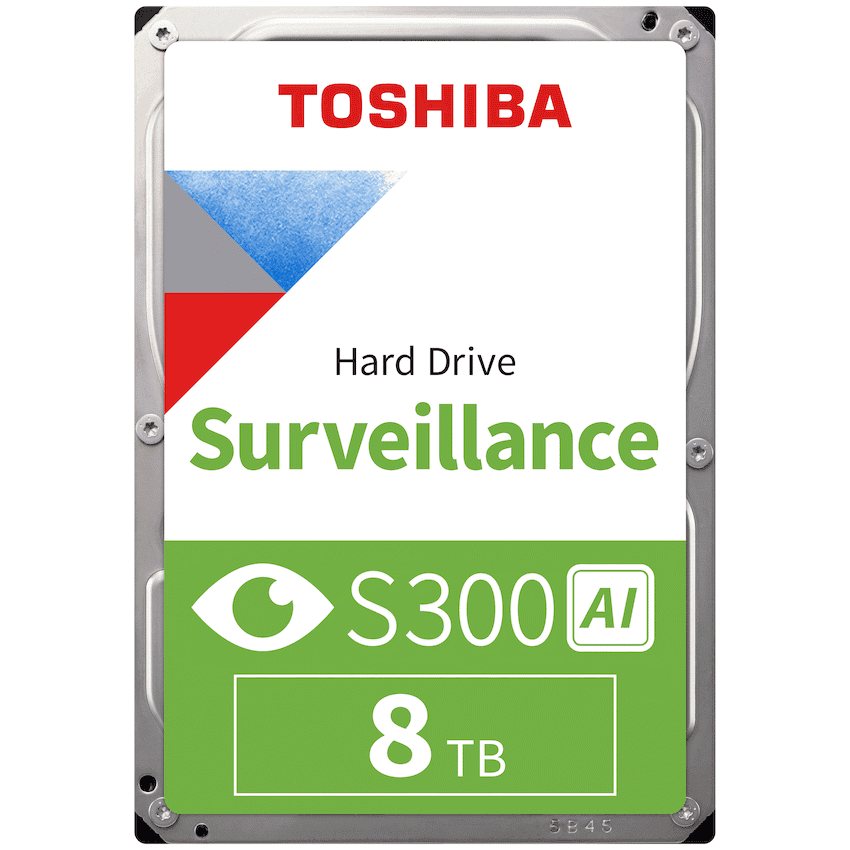 Toshiba *BULK* S300 AI Surveillance Hard Drive 8TB