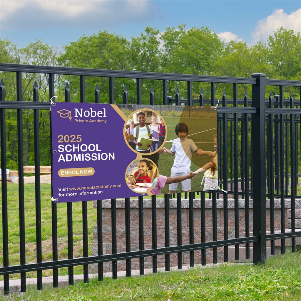 PVC Banner 1.2m x 0,6m thumbnail 2