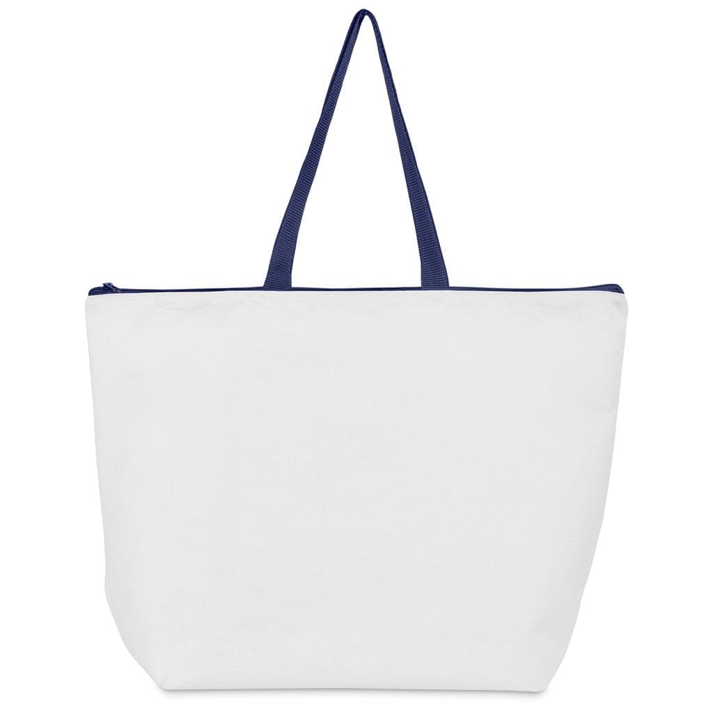 Hoppla Skyline Recycled PET Stitch-Bond Shopper With Zip thumbnail 11