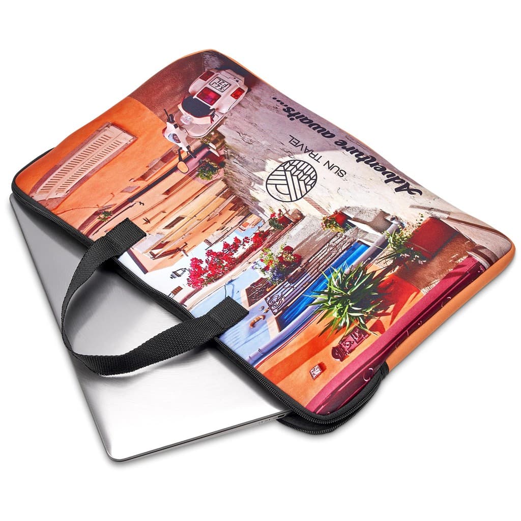 Hoppla Cloud Neoprene Laptop Sleeve with Handles – 15 -16 inch thumbnail 3