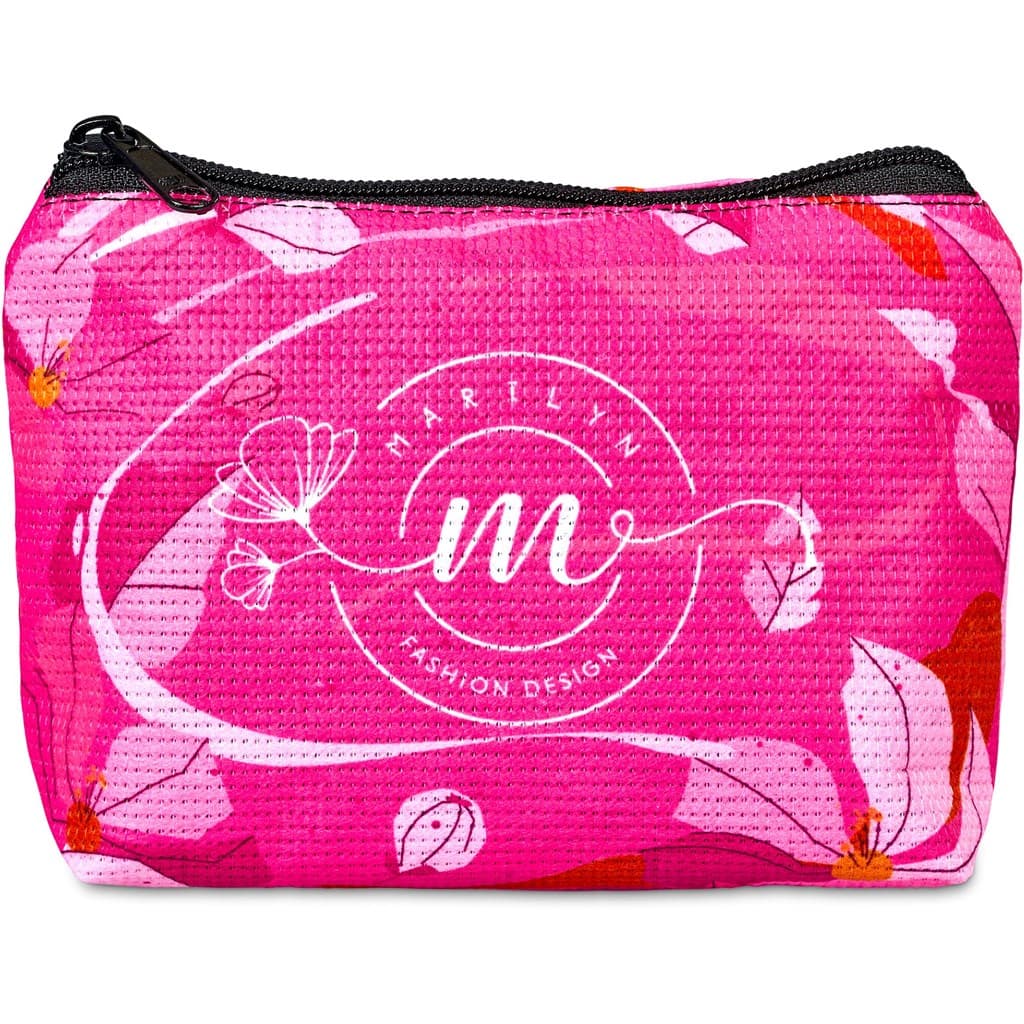 Hoppla Leanne Recycled PET Stitch-Bond Mini Toiletry Bag thumbnail 10