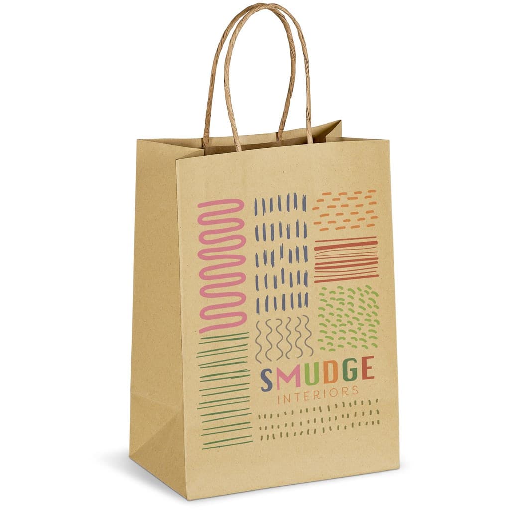 Altitude Ecological Digital Print Mini Paper Gift Bag 150gsm thumbnail 7