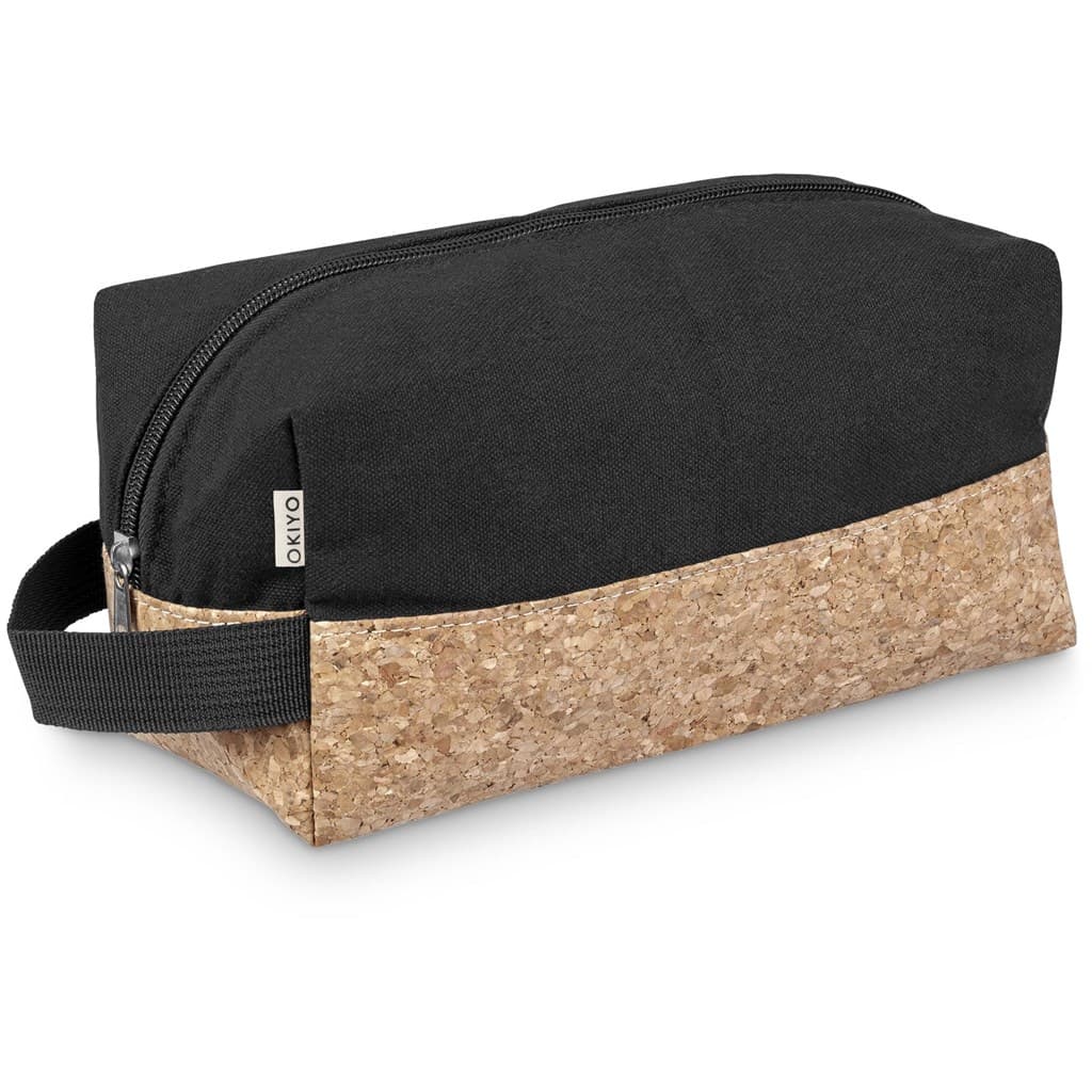 Okiyo Koruku Cork & Cotton Toiletry Bag thumbnail 3