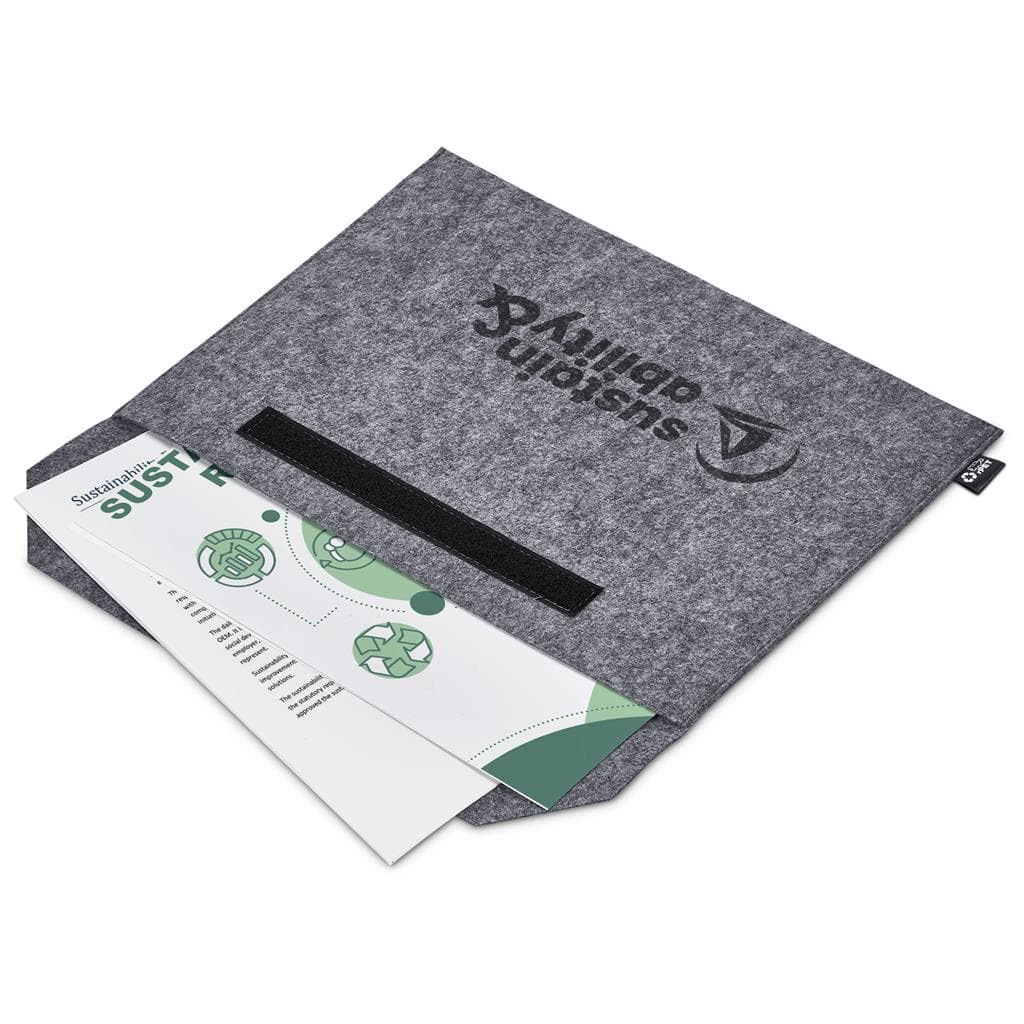 Okiyo Shorui Recycled PET Felt Document Bag thumbnail 2