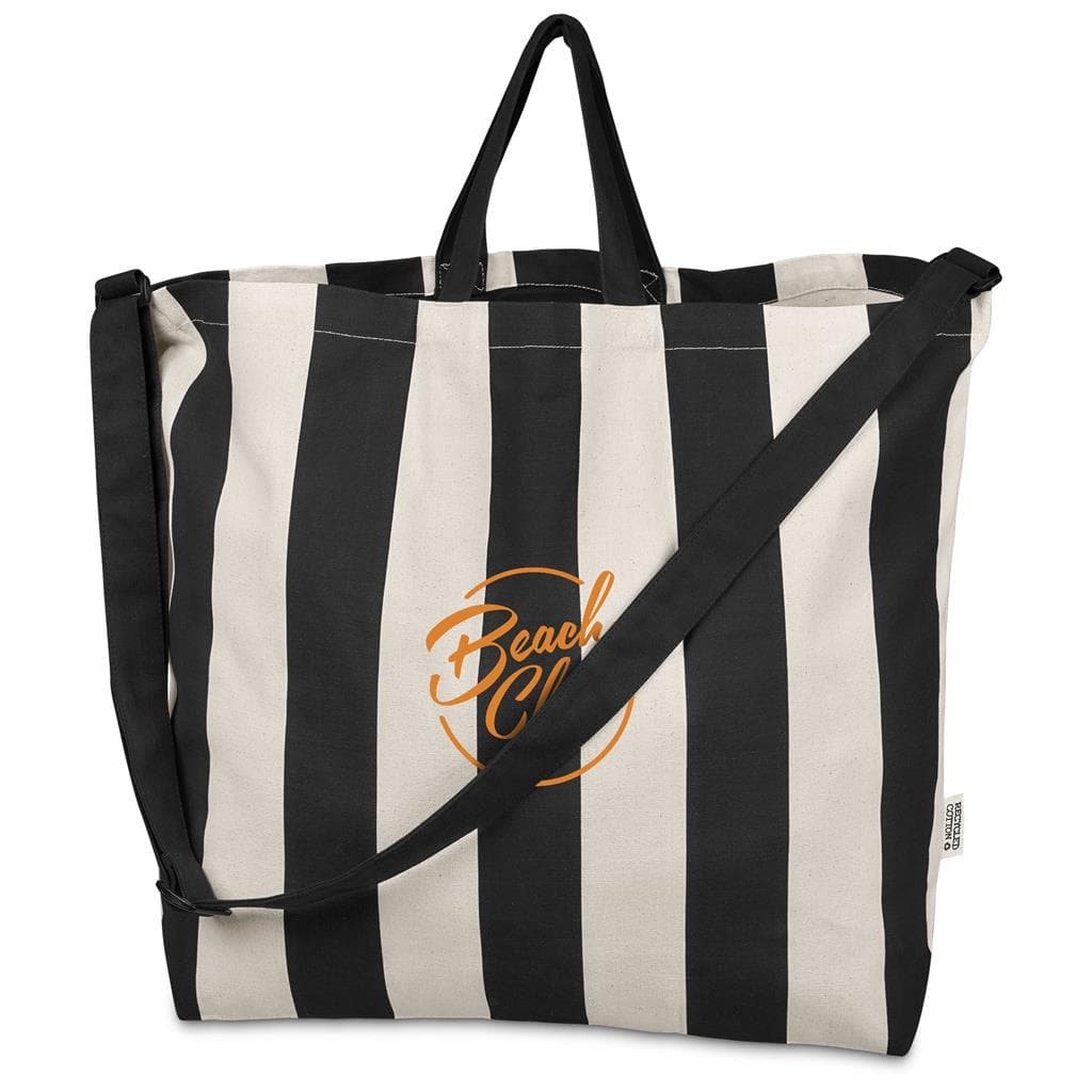 Okiyo Natsuri Recycled Cotton Canvas Large Beach Bag thumbnail 2