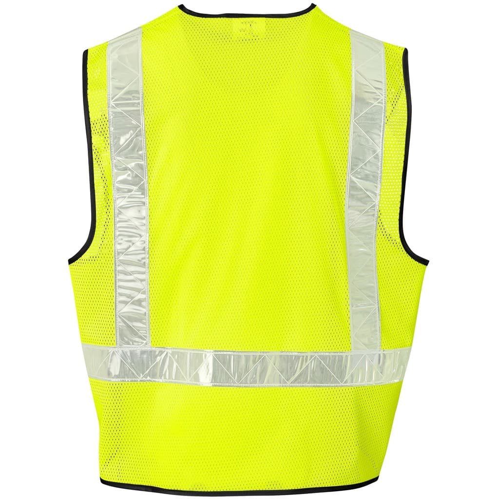 Airport Hi-Viz Reflective Full Zip Vest thumbnail 4