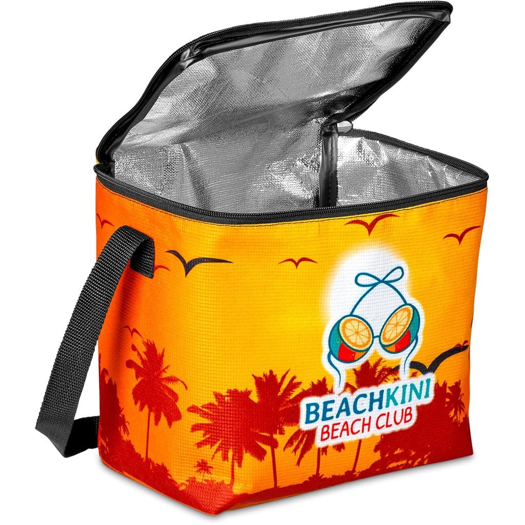 Hoppla Quebec Recycled PET Stitch-Bond 12-Can Cooler thumbnail 3