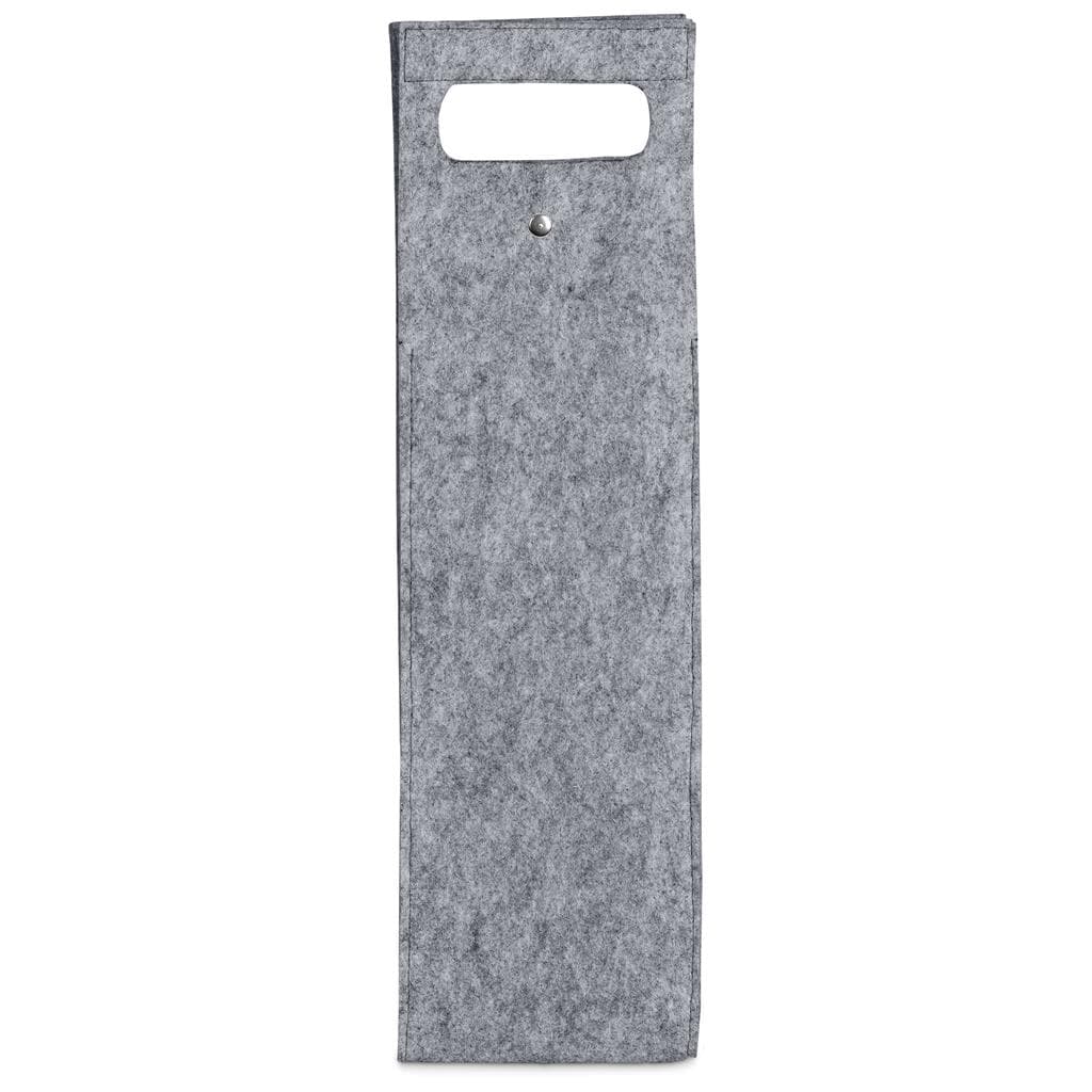 Hoppla Velto RPET Felt Single Wine Bottle Carrier thumbnail 5