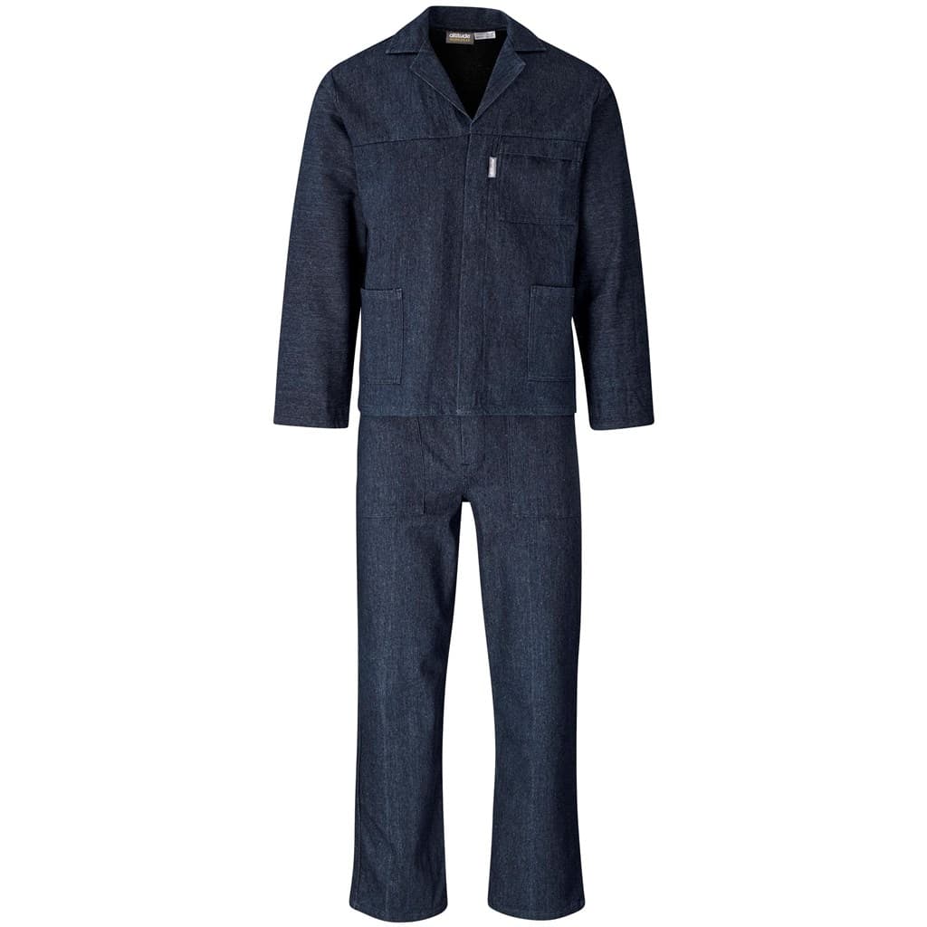 Vintage 100% Cotton Denim Conti Suit thumbnail 4