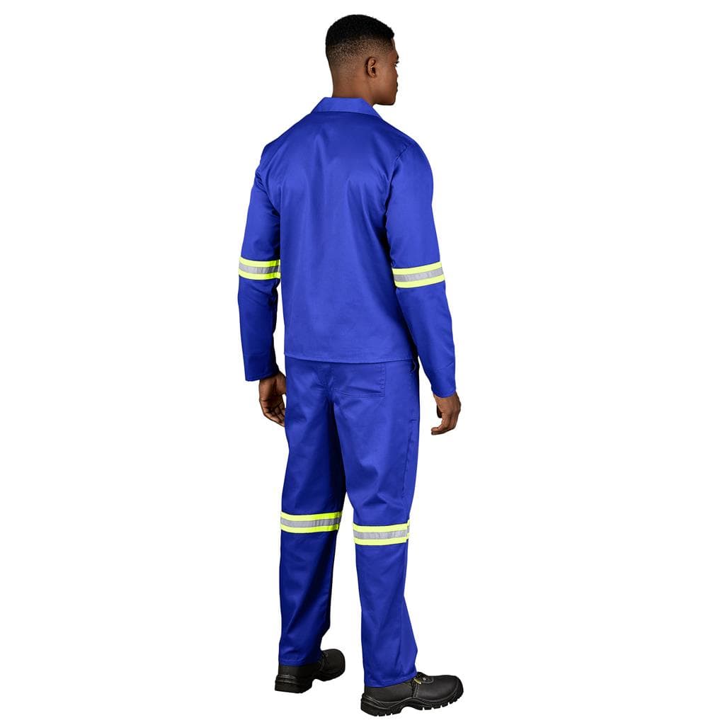 Trade Polycotton Conti Suit – Reflective Arms & Legs – Yellow Taped thumbnail 6