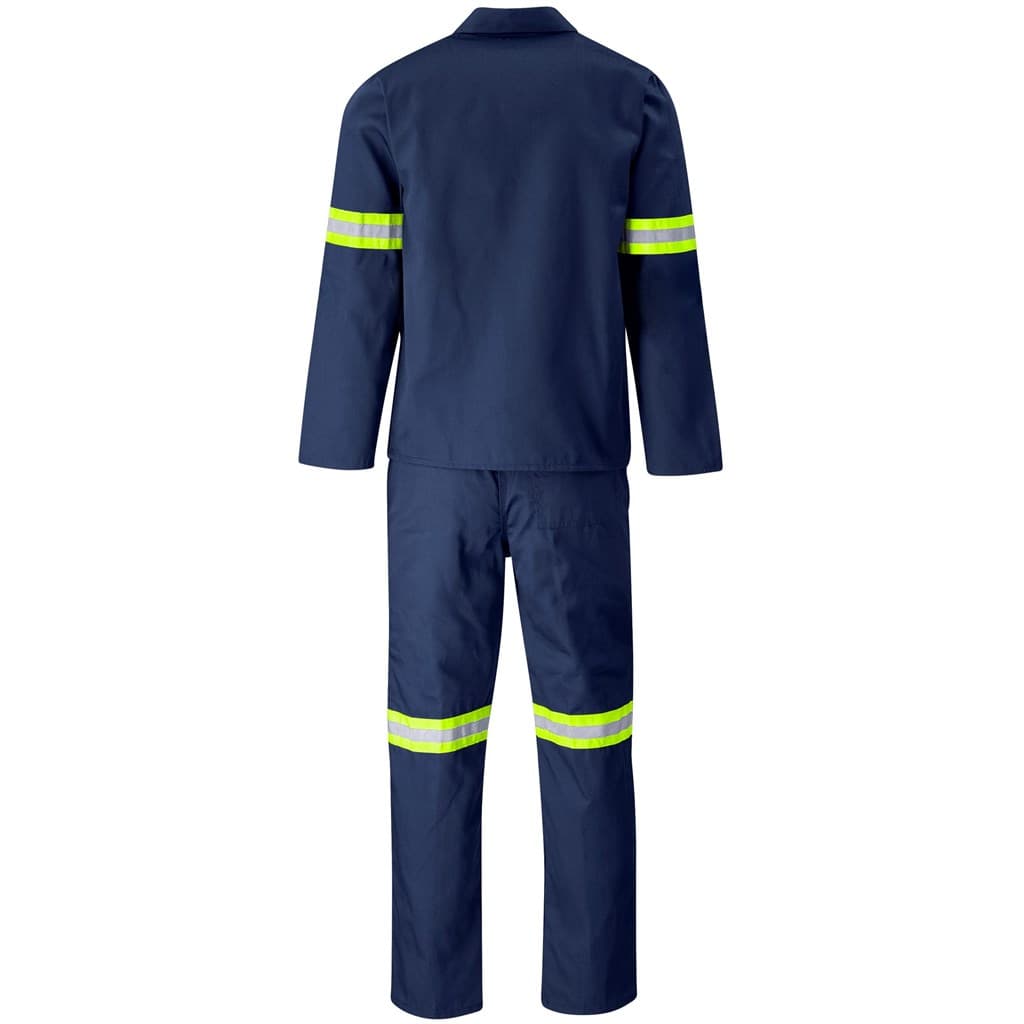 Trade Polycotton Conti Suit – Reflective Arms & Legs – Yellow Taped thumbnail 15