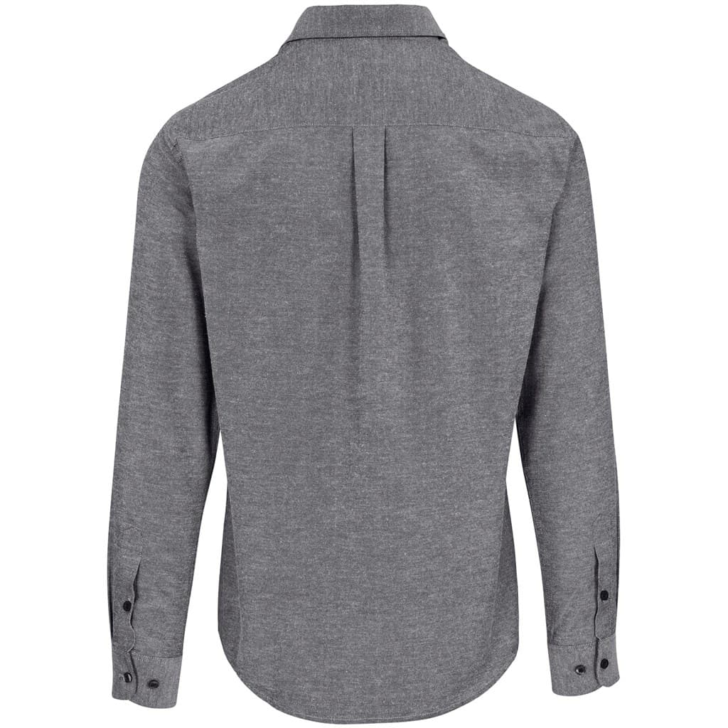 Mens Long Sleeve Oxford Shirt thumbnail 2