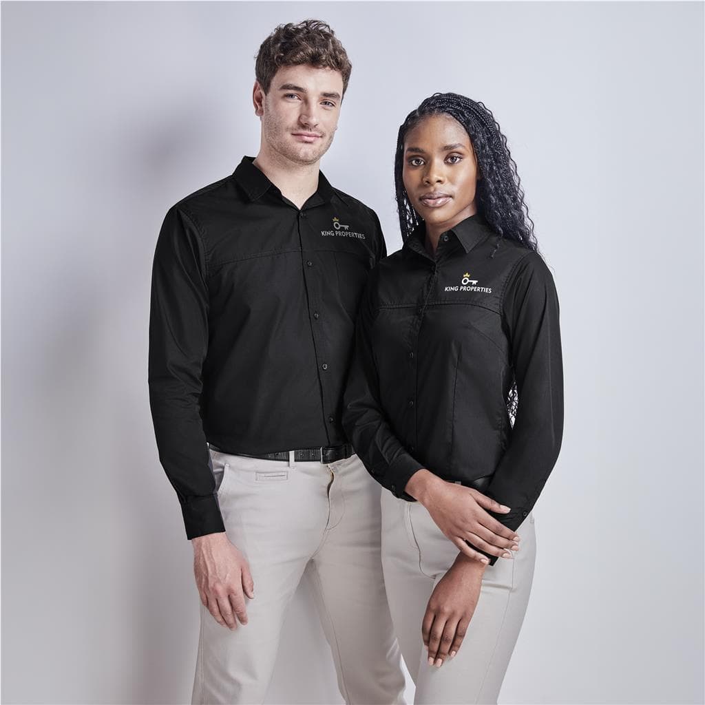 Ladies Long Sleeve Empire Shirt thumbnail 3