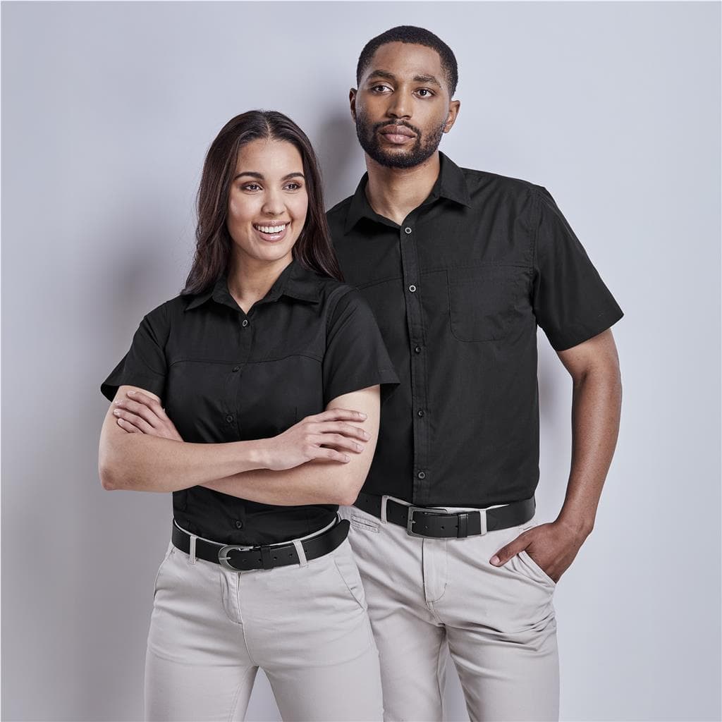 Ladies Short Sleeve Empire Shirt thumbnail 2