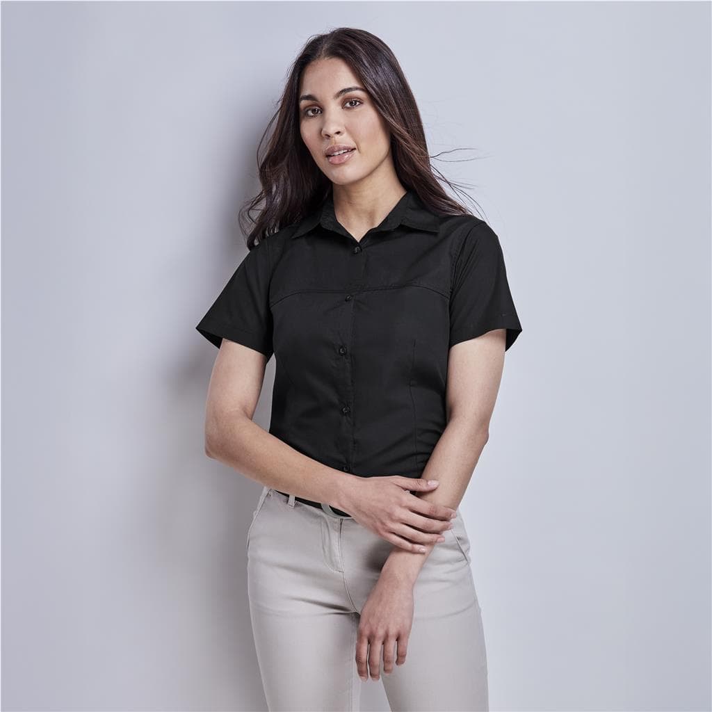 Ladies Short Sleeve Empire Shirt thumbnail 3
