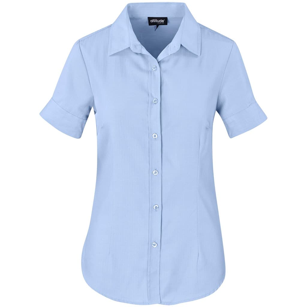 Ladies Short Sleeve Nottingham Shirt thumbnail 8