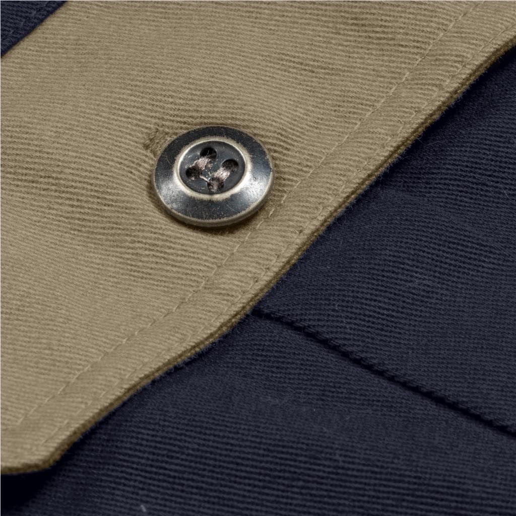 Mens Short Sleeve Serengeti 2-Tone Bush Shirt thumbnail 16