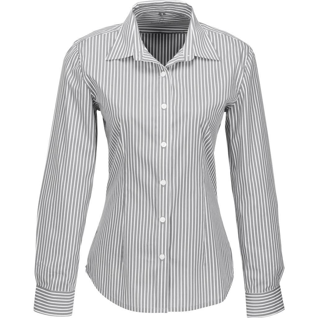 Ladies Long Sleeve Glenarbor Shirt – Grey