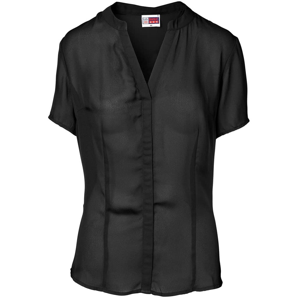 Ladies Short Sleeve Ava Blouse thumbnail 3