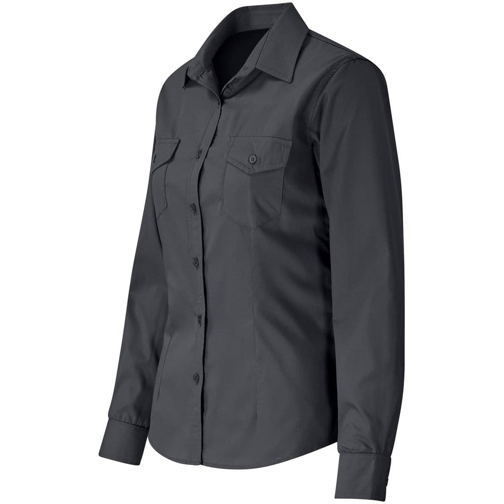 Ladies Long Sleeve Kensington Shirt thumbnail 8