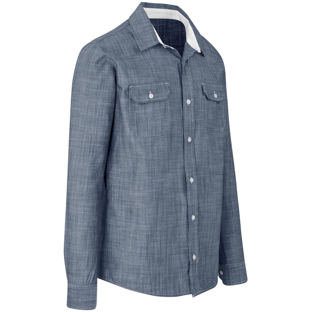 Mens Long Sleeve Windsor Shirt thumbnail 7