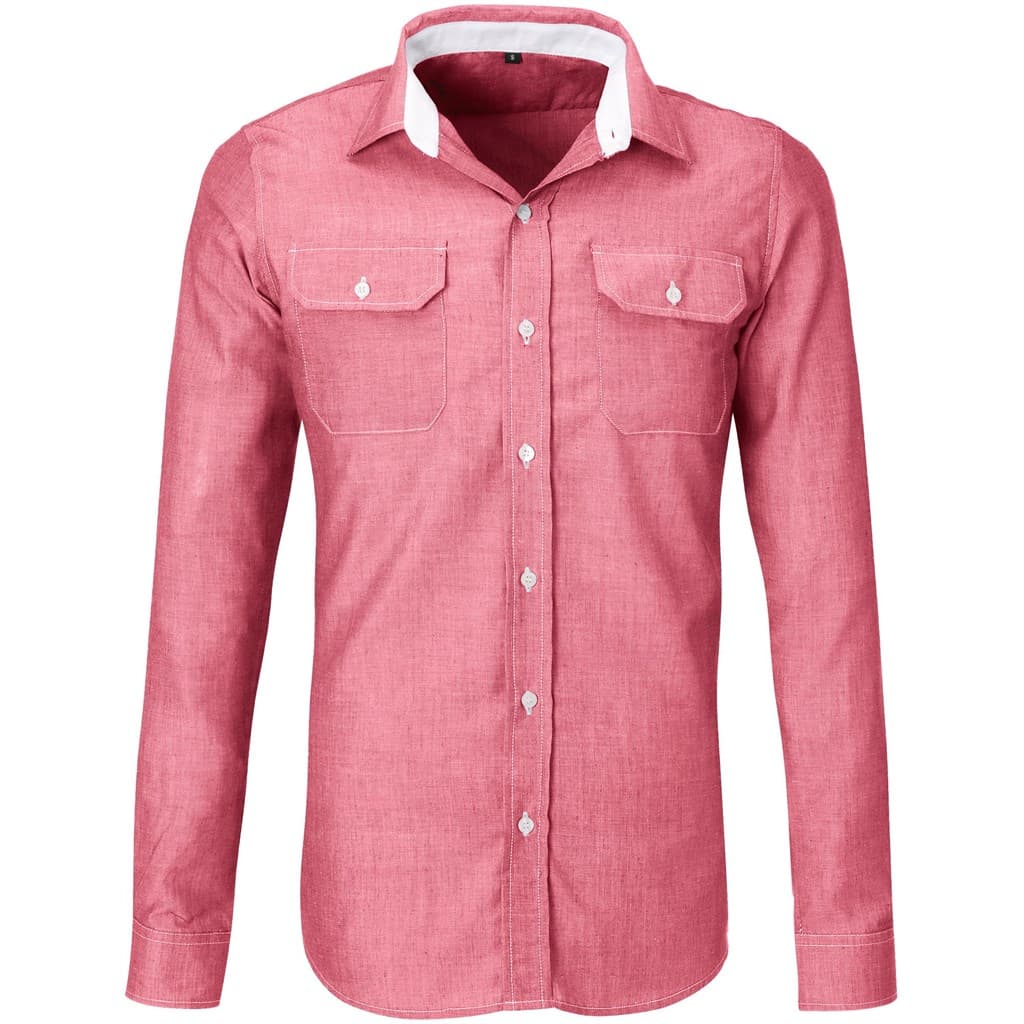 Mens Long Sleeve Windsor Shirt thumbnail 11