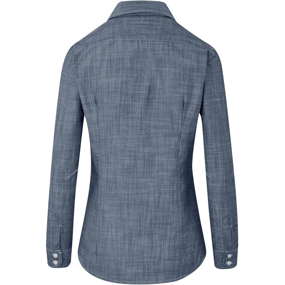 Ladies Long Sleeve Windsor Shirt thumbnail 3