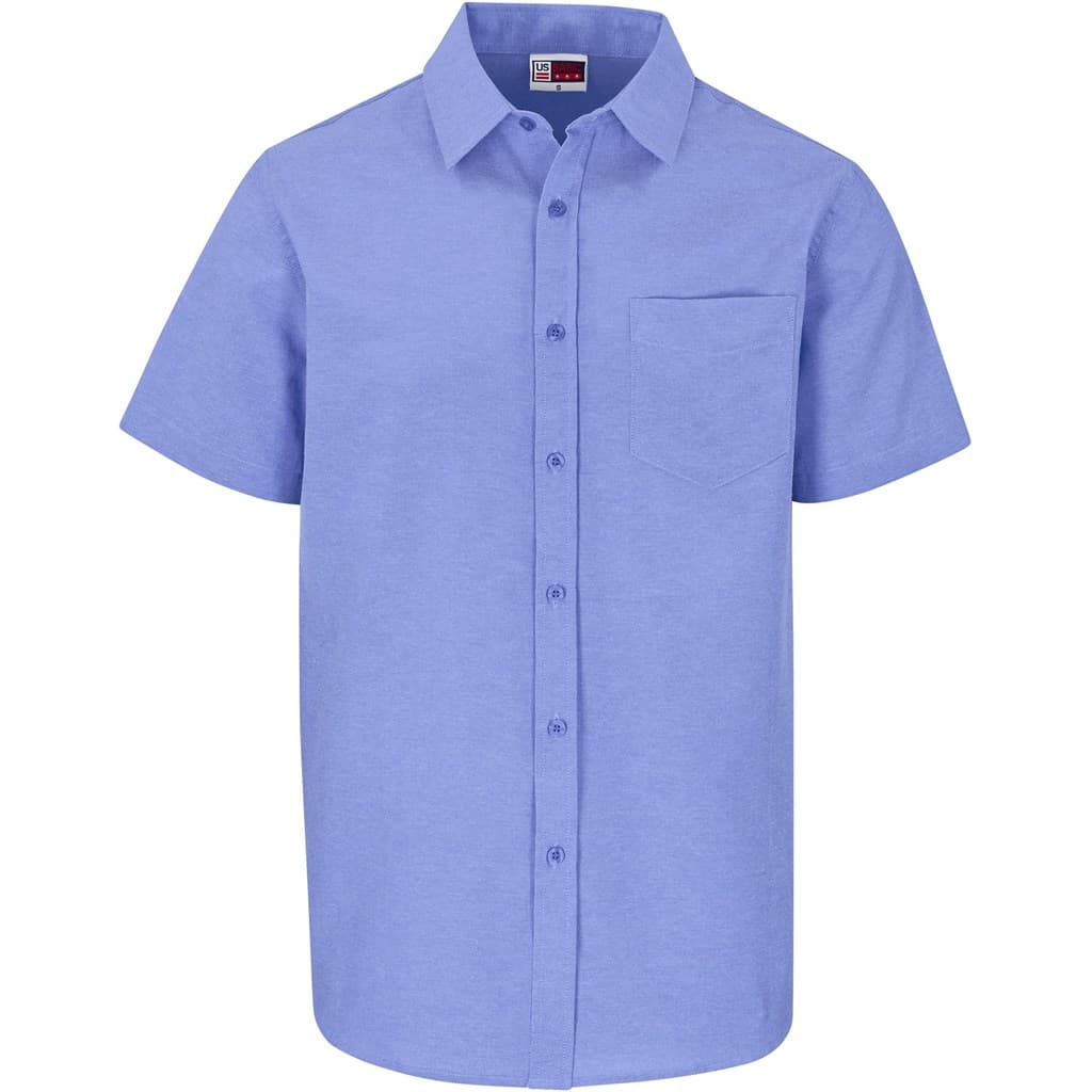 Mens Short Sleeve Oxford Shirt thumbnail 8