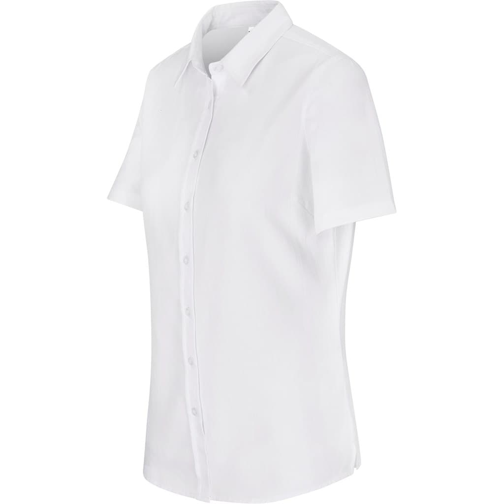 Ladies Short Sleeve Oxford Shirt thumbnail 12