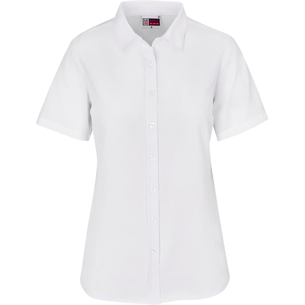 Ladies Short Sleeve Oxford Shirt thumbnail 10