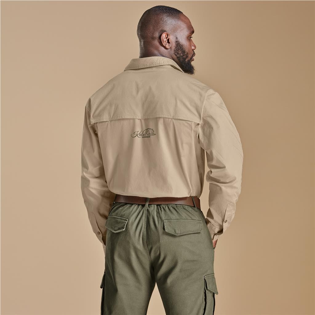 Mens Long Sleeve Mawenzi Twill Shirt thumbnail 9