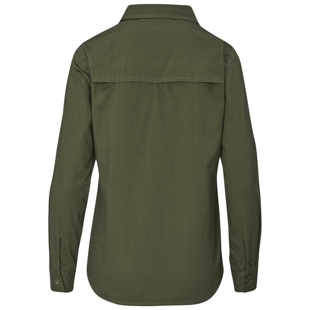 Ladies Long Sleeve Mawenzi Twill Shirt thumbnail 17