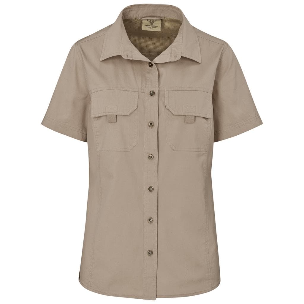 Ladies Short Sleeve Mawenzi Twill Shirt thumbnail 8