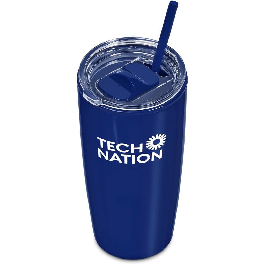 Altitude Daytona Plastic 2-in-1 Double-Wall Tumbler & Straw – 600ml thumbnail 62