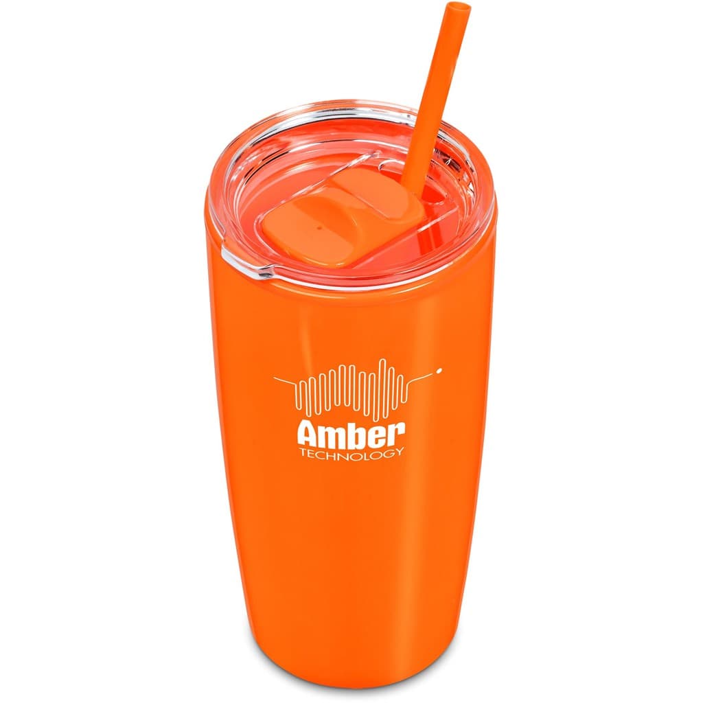 Altitude Daytona Plastic 2-in-1 Double-Wall Tumbler & Straw – 600ml thumbnail 87