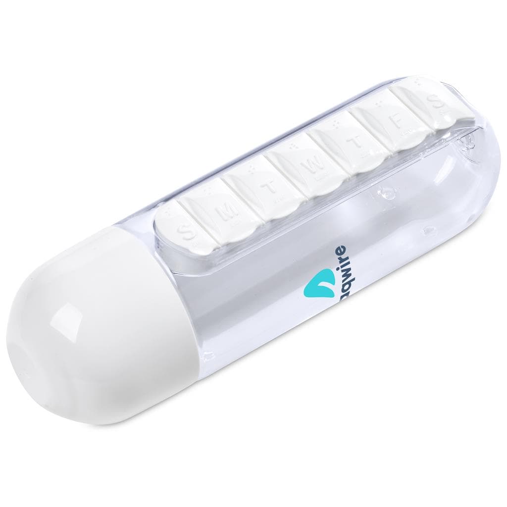 Altitude Vita-Stream Pill Box Plastic Water Bottle – 600ml thumbnail 5