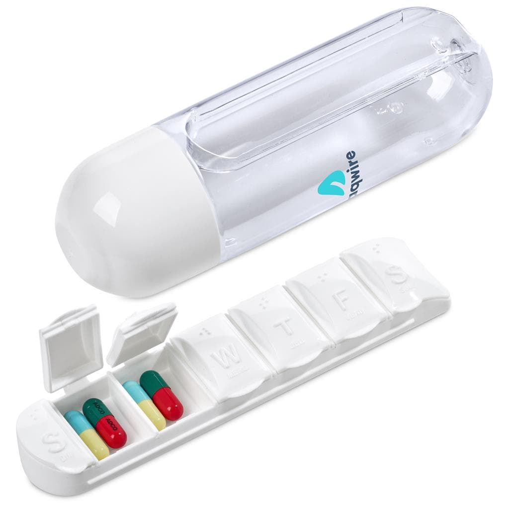 Altitude Vita-Stream Pill Box Plastic Water Bottle – 600ml thumbnail 20