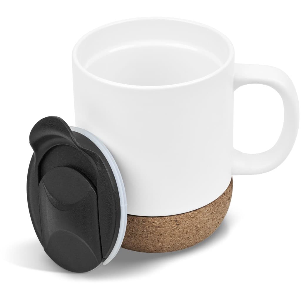 Serendipio Sienna Cork & Ceramic Coffee Mug – 340ml thumbnail 14