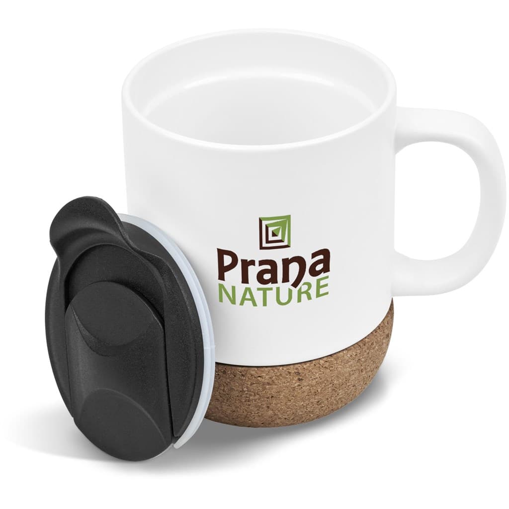 Serendipio Sienna Cork & Ceramic Coffee Mug – 340ml thumbnail 15
