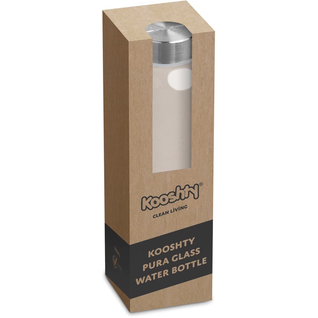 Kooshty Pura Glass Water Bottle – 500ML thumbnail 2