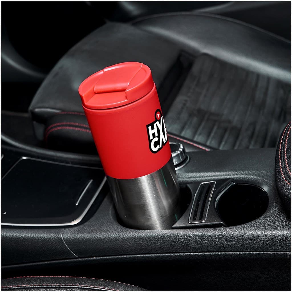 Kooshty Typhoon Stainless Steel & Plastic Double-Wall Tumbler – 450ml thumbnail 2