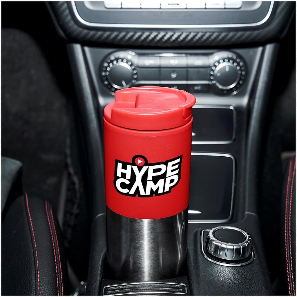 Kooshty Typhoon Stainless Steel & Plastic Double-Wall Tumbler – 450ml thumbnail 10