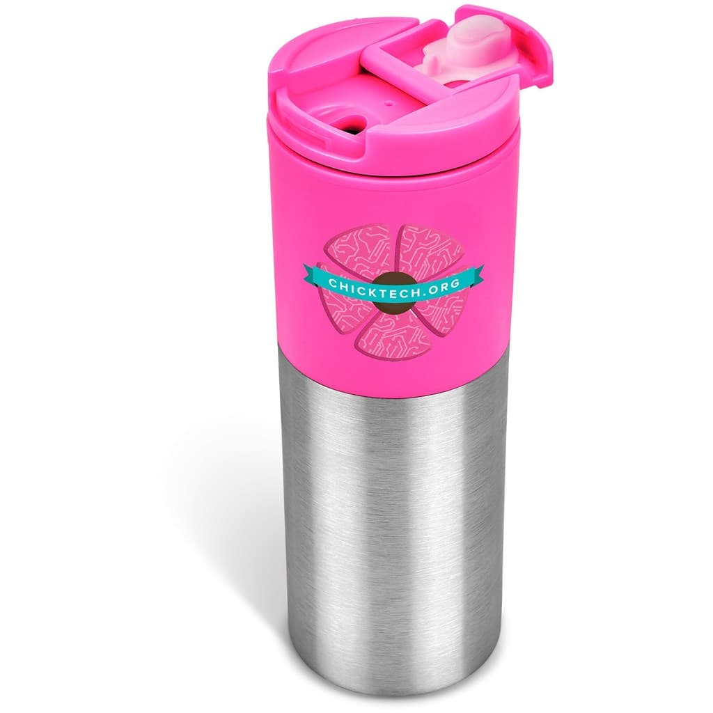 Kooshty Typhoon Stainless Steel & Plastic Double-Wall Tumbler – 450ml thumbnail 115