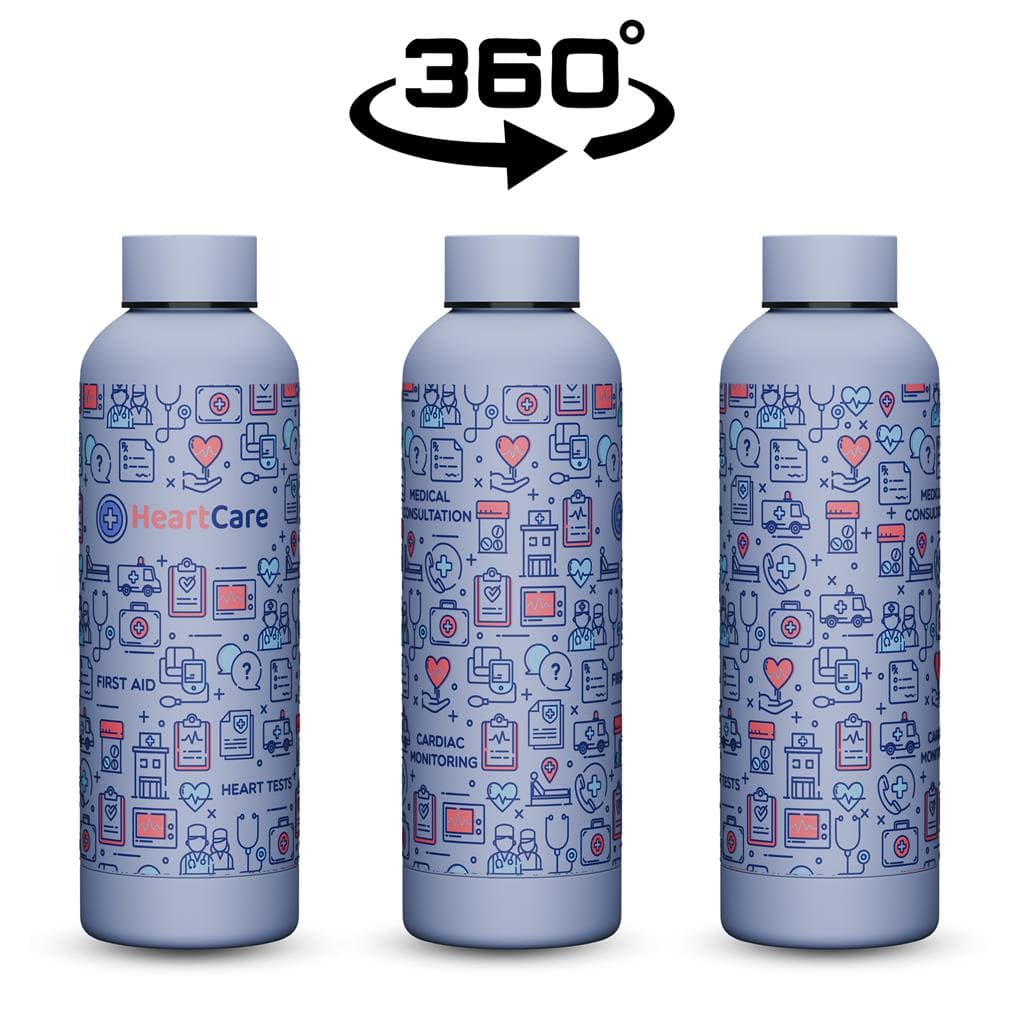 Kooshty Bermuda Recycled Stainless Steel Water Bottle – 800ml thumbnail 2