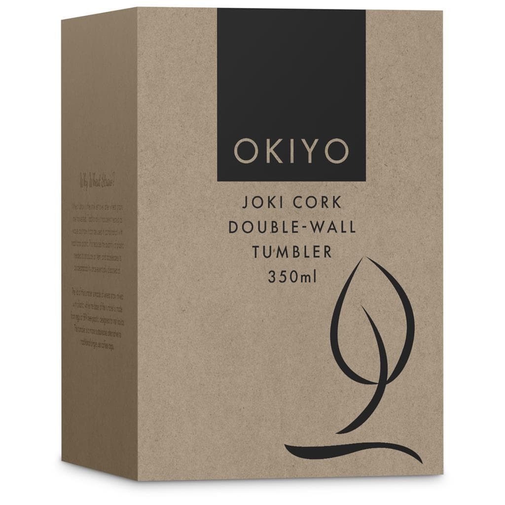 Okiyo Joki Cork & Wheat Straw Double-Wall Tumbler – 350ml thumbnail 3