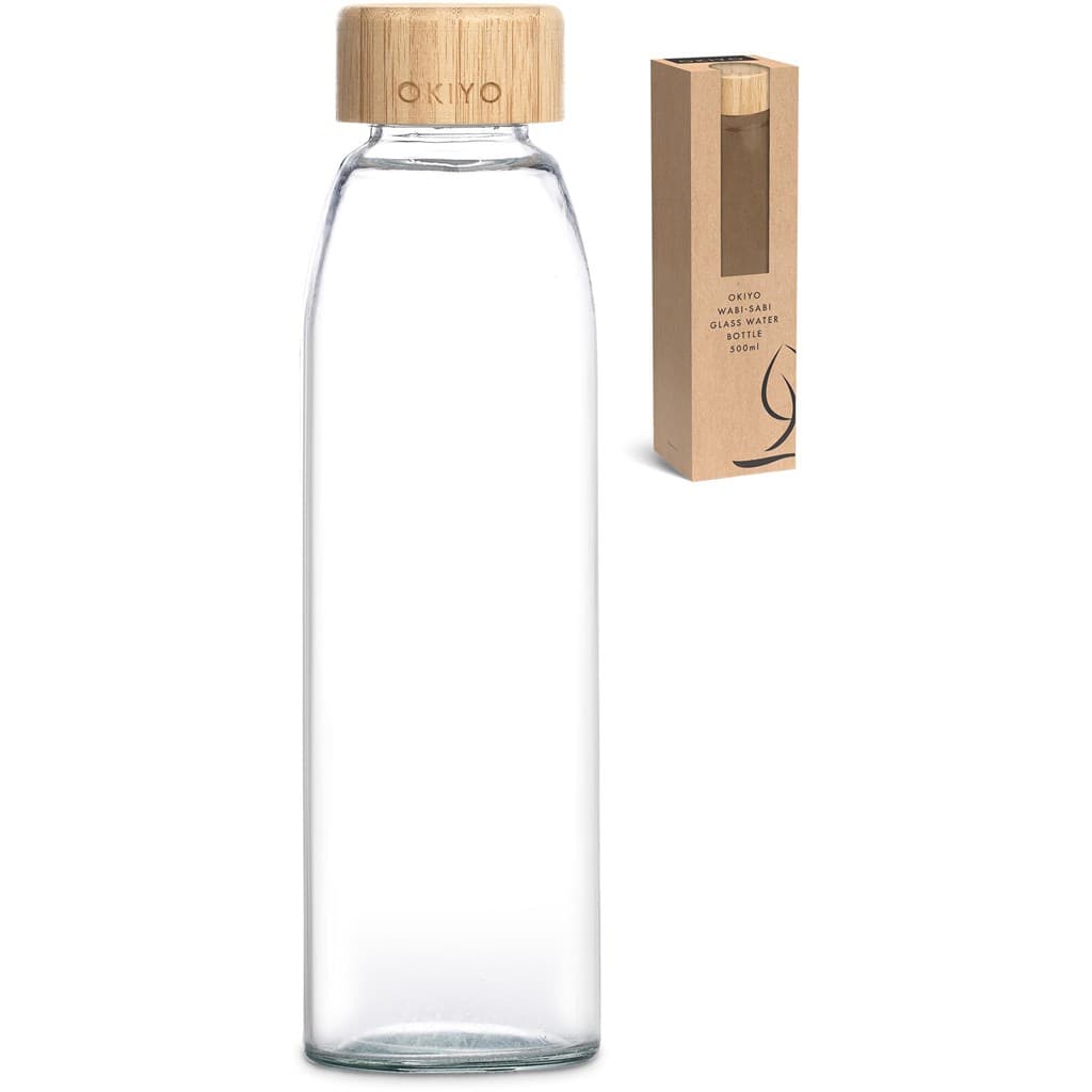 Okiyo Wabi-Sabi Glass Water Bottle – 500ml thumbnail 16