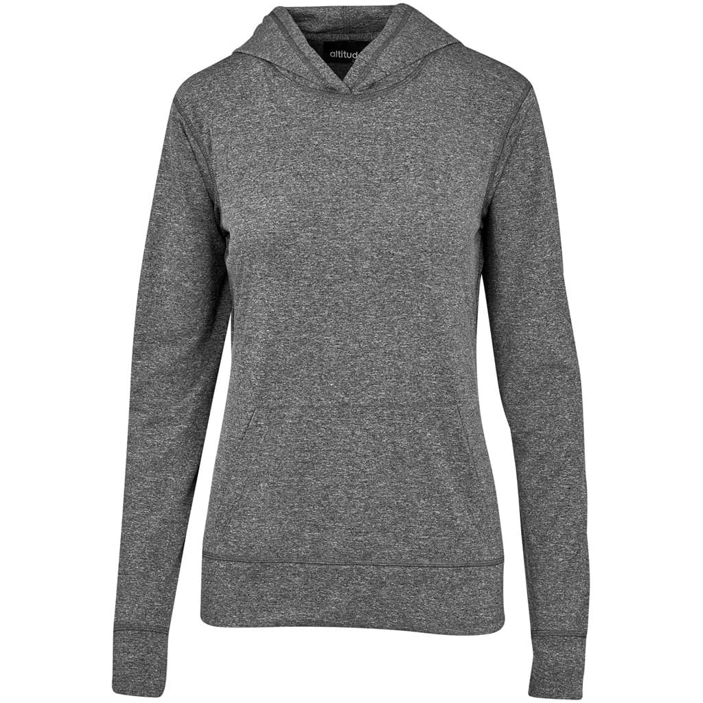 Ladies Fitness Lightweight Hooded Sweater thumbnail 2