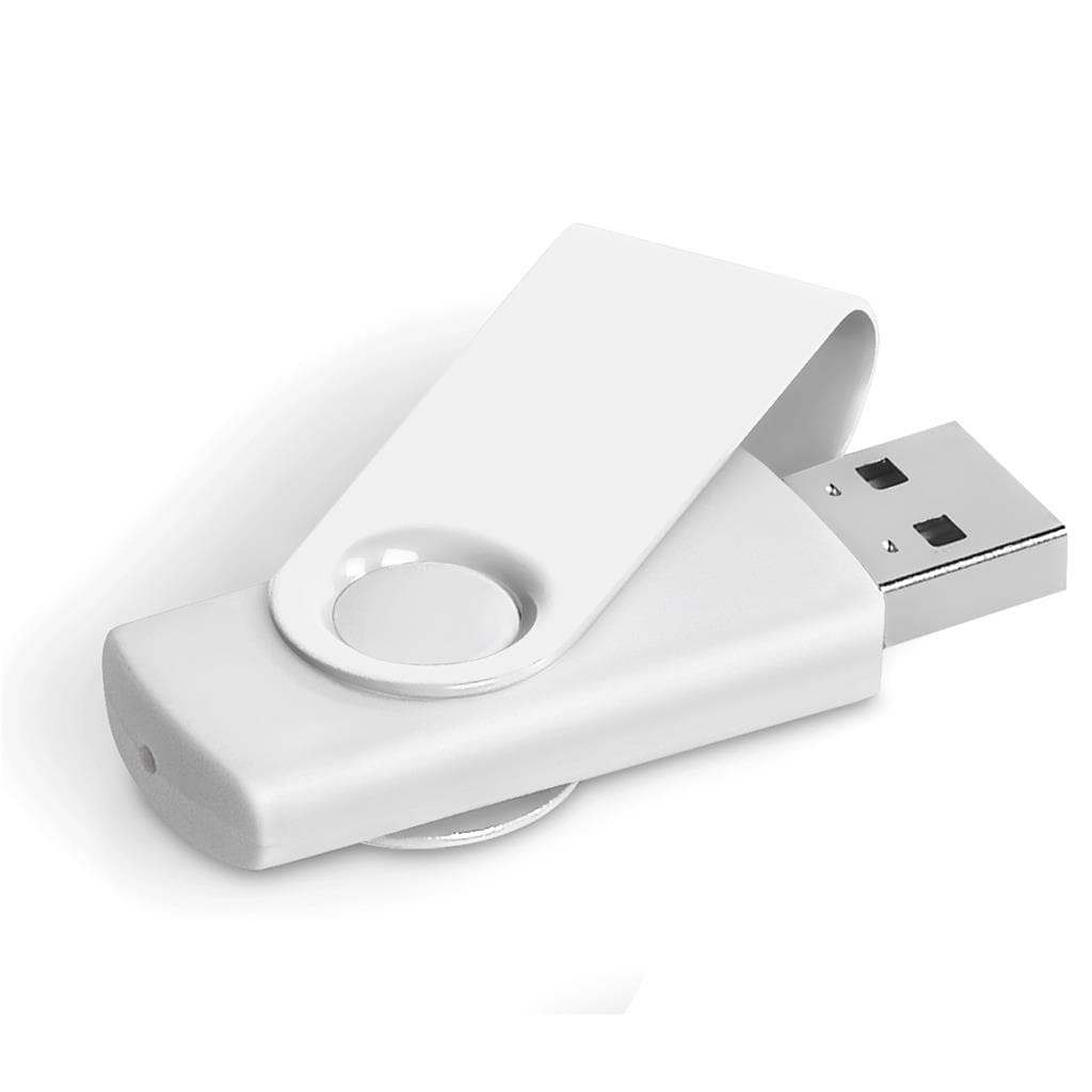 Axis Gyro White Flash Drive – 32GB thumbnail 27