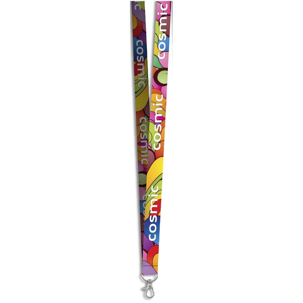 Altitude Snap Hook Clip Double-Sided Sublimation Satin Lanyard thumbnail 4
